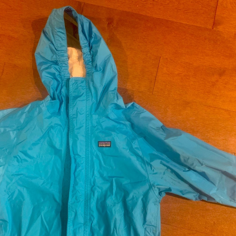 Kids Patagonia Waterproof Rain Jacket - Size 10